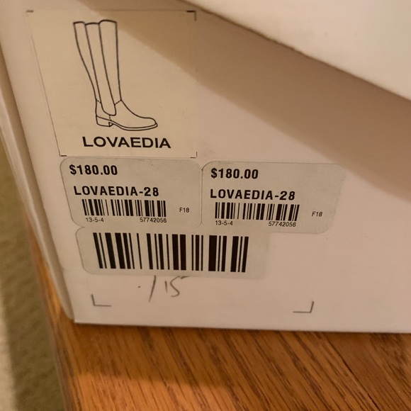 Pair of Aldo Cognac riding boots 7.5 - Picture 5 of 6